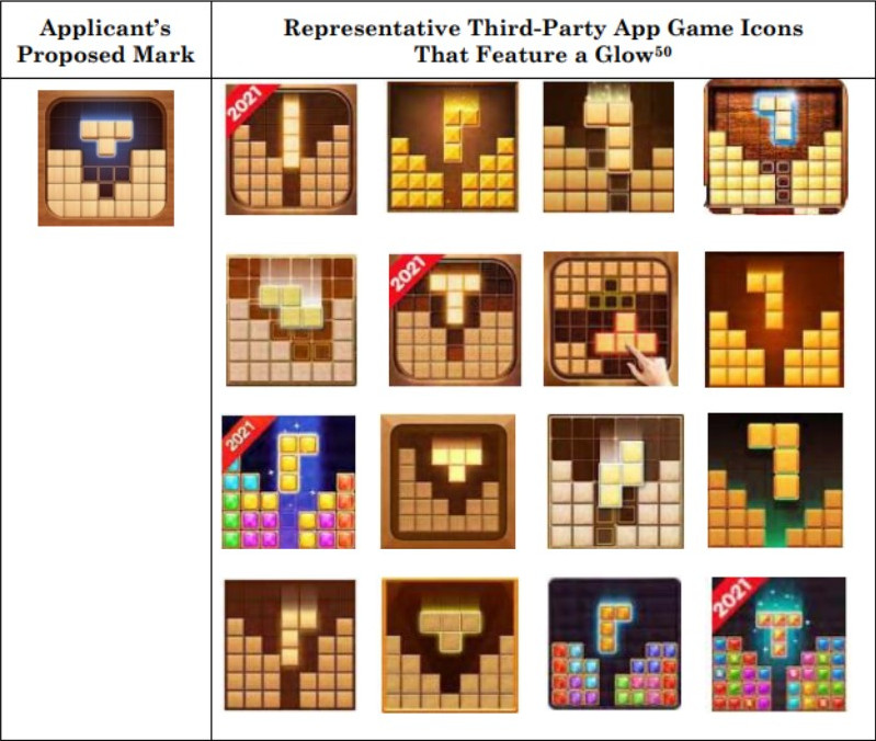 Representative Third-Party App Game Icons That Feature a Glow